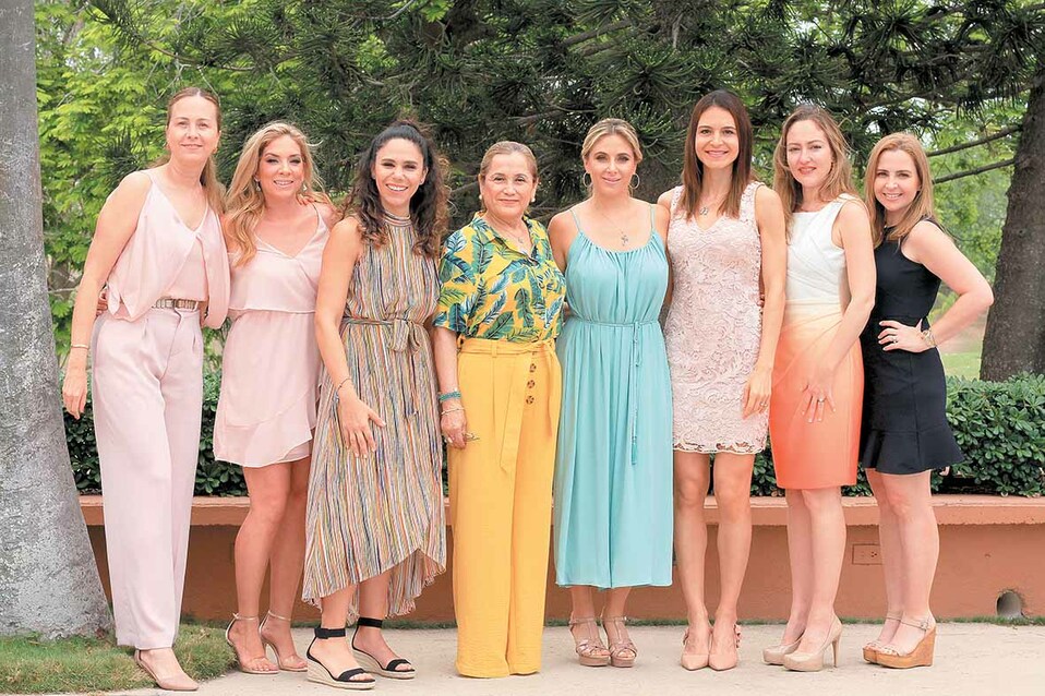 Bambina Sánchez, Ana Regina Deschamps , Marcela Malibrán , Alma De la Cruz, Andrea Leal, Silja Edgar, Diana Lozano y Miriam Govela / Fotos: José Chang