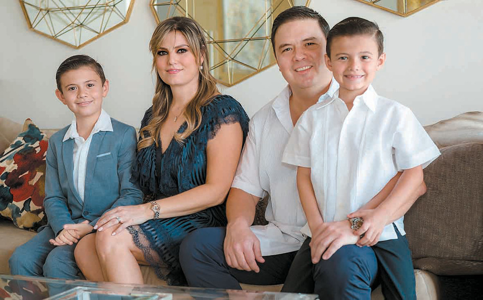 Juan miguel García, Daniela de García, Juan Miguel García y Sebastián García / Fotos: Rubén Hernández