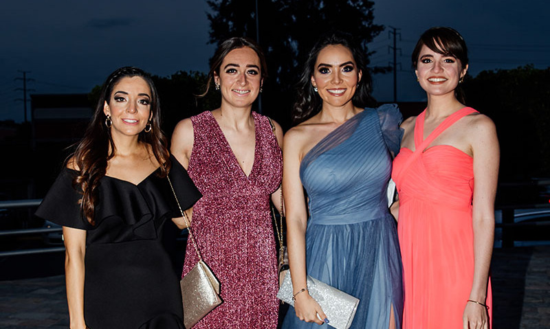 ESTEFANÍA SOSA, BEGOÑA ROJAS, ANA LORENA NARVÁEZ Y MILDRED RAMÍREZ
