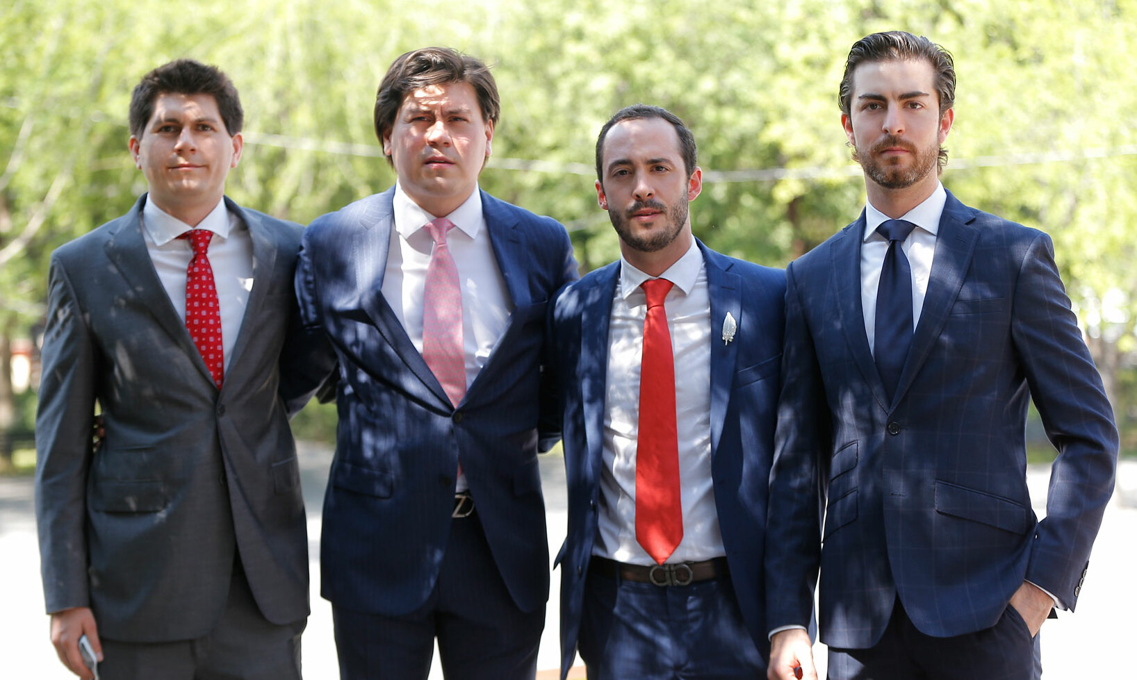 Jesús Herrera, Santiago Herrera, Daniel Calleja y Alfredo Lara