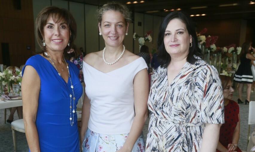 Elvia Garza, Alexandra Farkas y Martha García / Foto: Omar Valdez