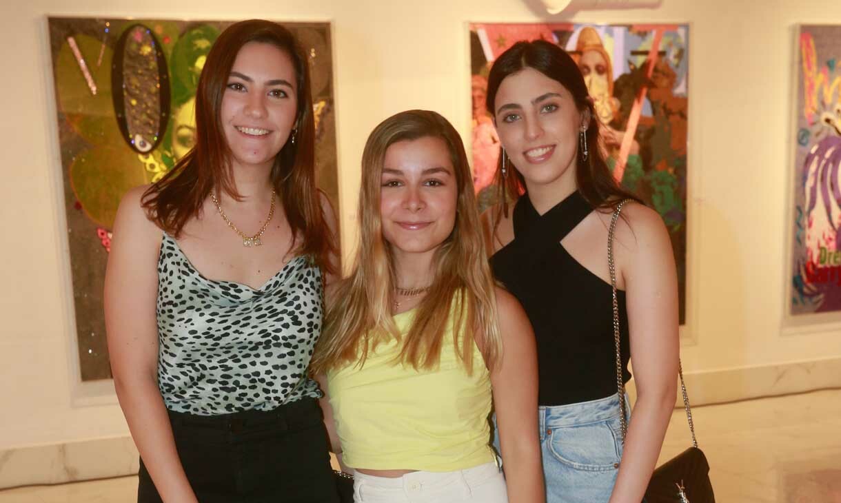 Isabella Bardawil, Dany Garza y Nicole Bardawil