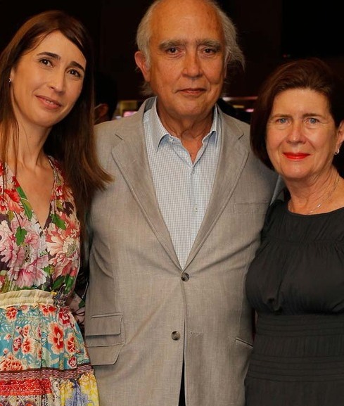Angela Canales, Fernando Canales y Angela Steltzer de Canales / Fotos: Daniel Saldívar