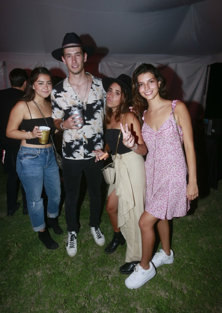 Bárbara Ornelas, Daniel Gutiérrez, Romina Jiménez y Rebeca Diez. FOTO: OMAR VALDEZ