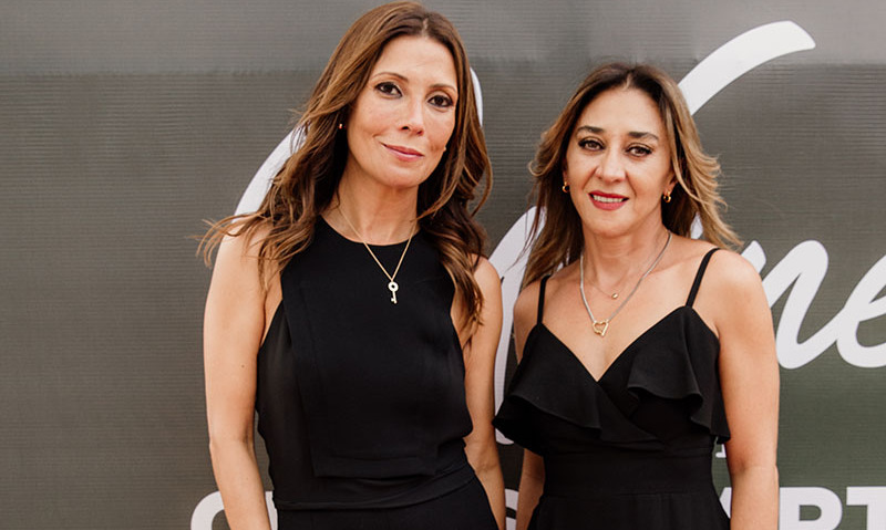 Cristina Córdova y Sandra Daguer