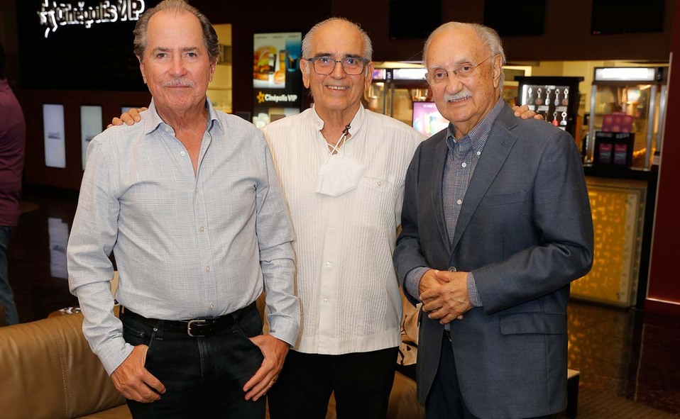 Eduardo González, José Martínez y Rogelio Sada / Fotos: Daniel Saldívar
