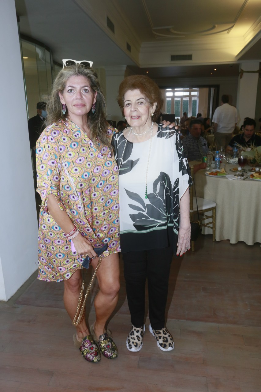 Érika González Brunell de Rodríguez y Anita Brunell. FOTO: OMAR VALDEZ