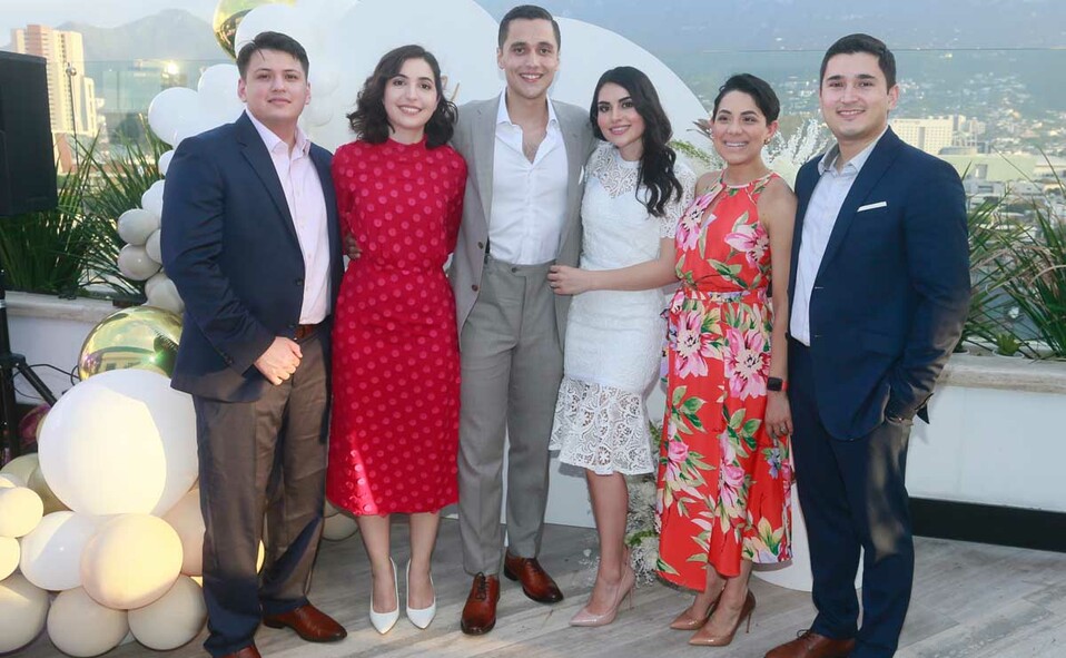 Hugo Ramsés González, Valentina Bule, Michele Buhler, Katia Treviño, Jéssica Zamudio y Emanuel Snaider / Fotos: Omar Valdez