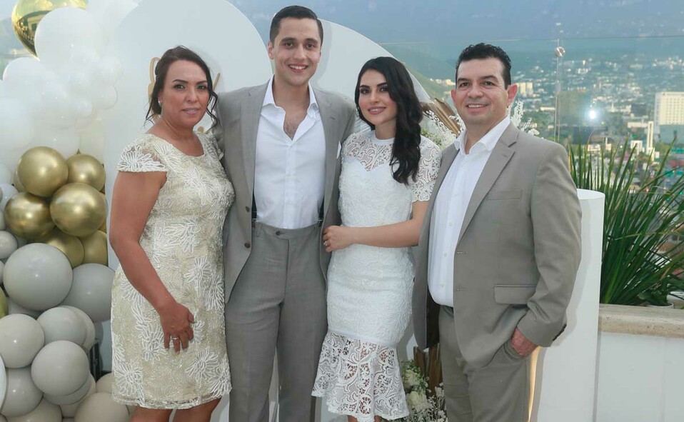 Irma Chapa, Michele Buhler, Katia Treviño y Antonio Treviño / Fotos: Omar Valdez