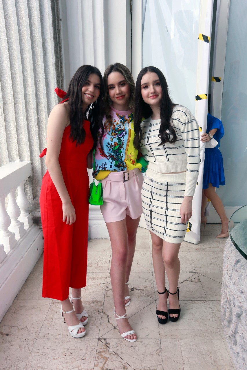 Ivanna Santos, Marian Garza y Liliana Navarrete. FOTO: OMAR VALDEZ