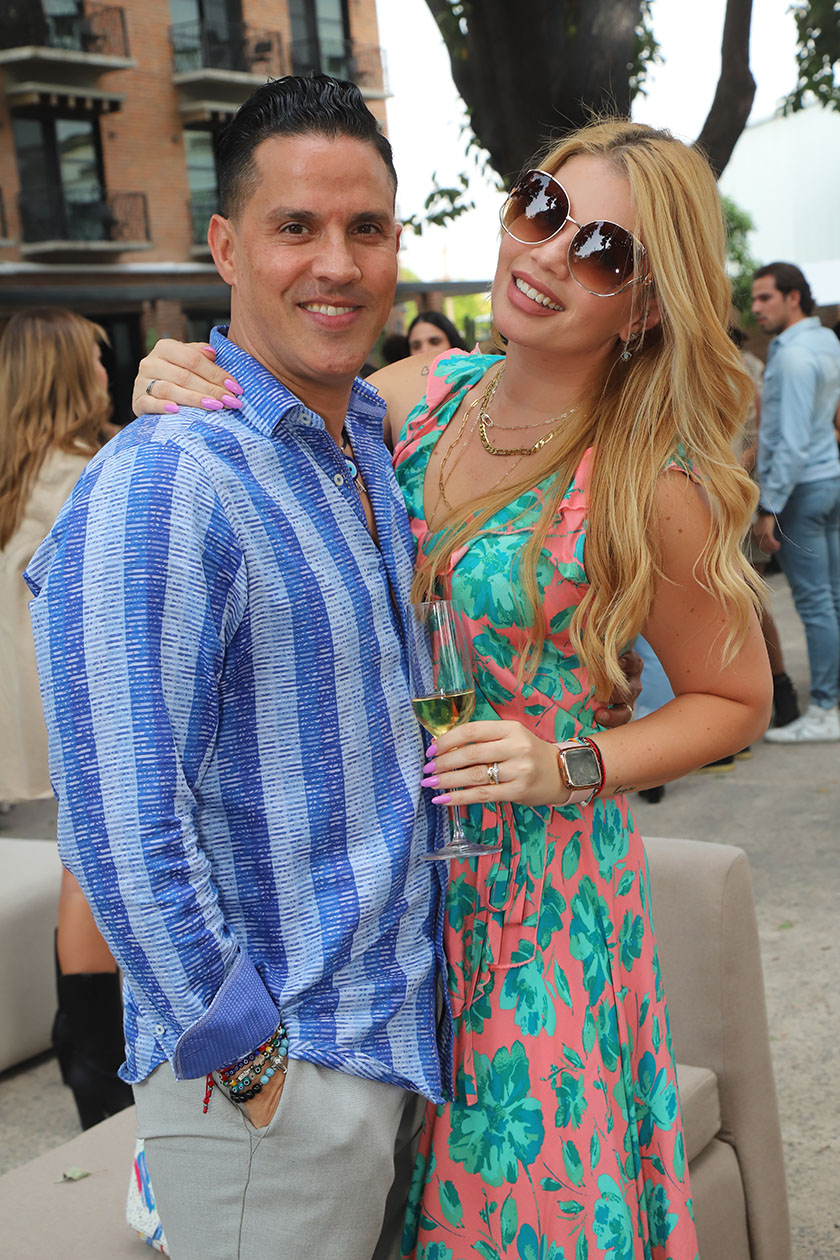 Jorge Coronado y Leslie Lecourtois
