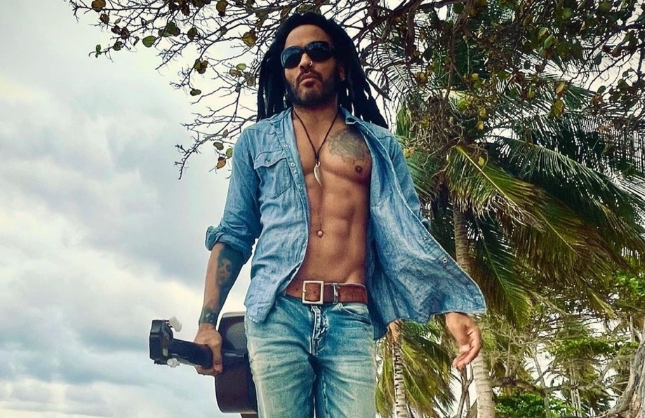 Lenny Kravitz: Cómo tener un six pack después de los 50 años (Foto: Instagram)