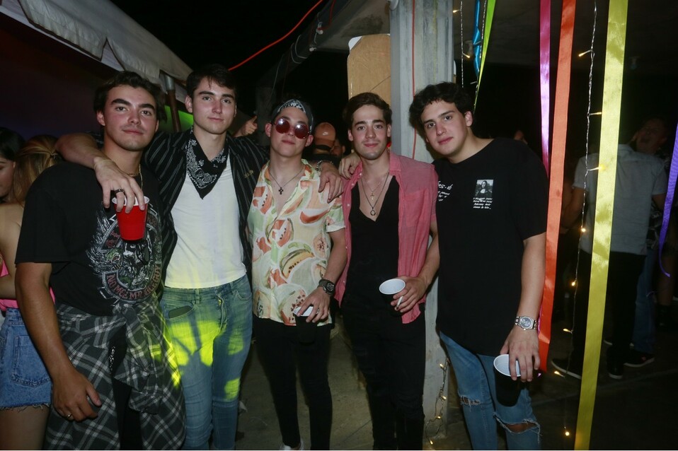 Manolo Gómez, Patricio Guerra , Diego Valdés, David Cantú y Marcelo Muñoz. FOTO: OMAR VALDEZ