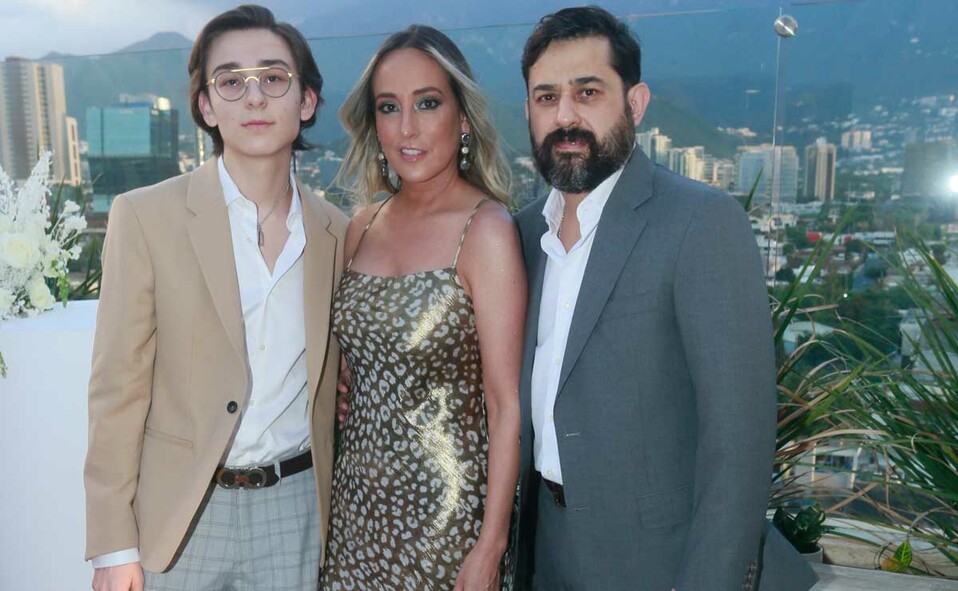 Marcelo Martínez, Teresa Bueno de Martínez y Luis Martínez / Fotos: Omar Valdez