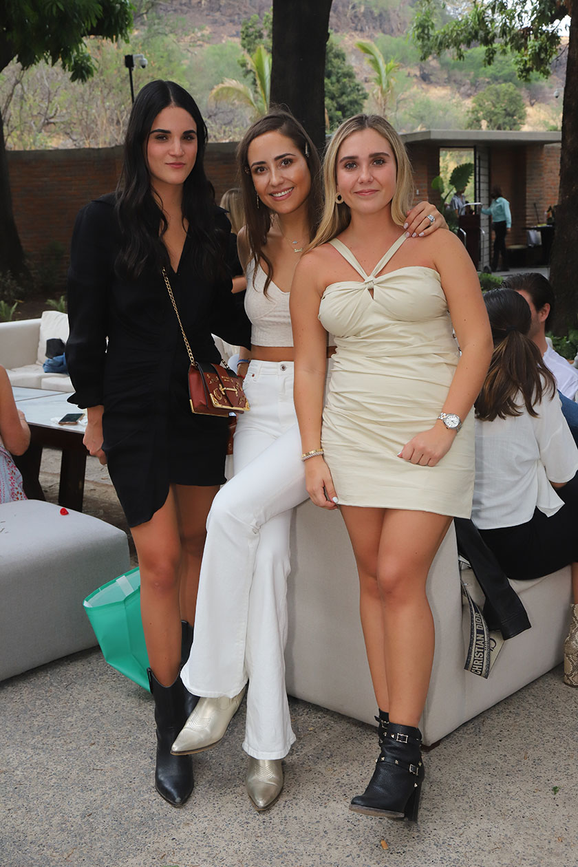 Mariela Ruibal, Fer Escobar y Ana Torres