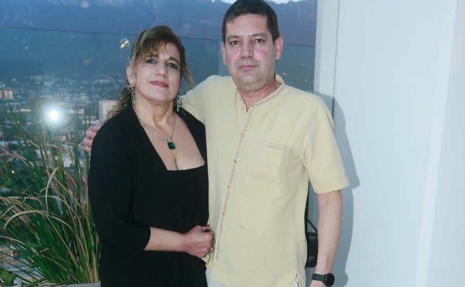 Martha Giacoman de García y  Alejandro García / Fotos: Omar Valdez