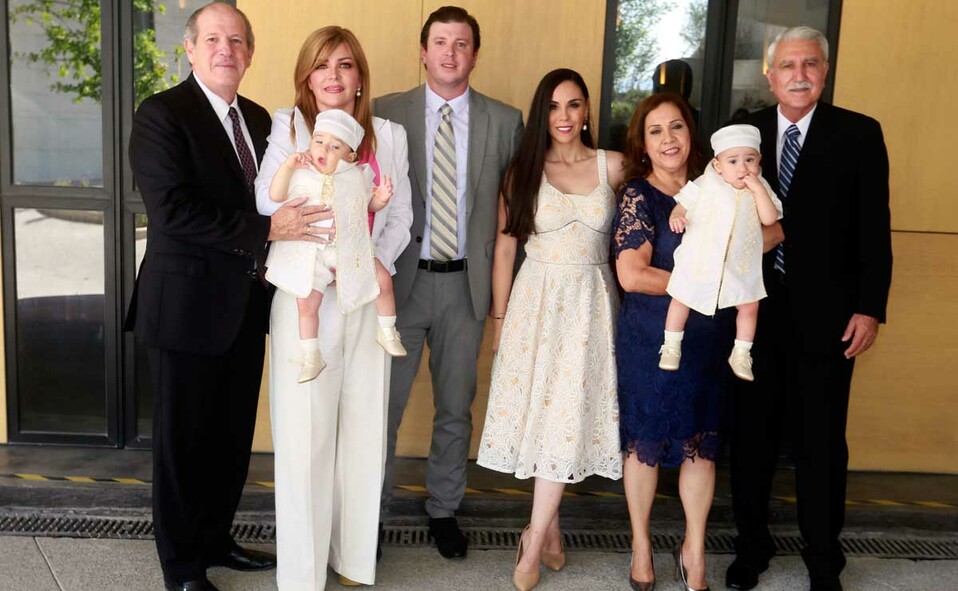 Ricardo Martínez, Catalina Ibarra de Martínez, Eugenio Martínez, Ricardo Martínez, Yolanda Adame, Yolanda Moreno de Adame, Gabriel Martínez y Rod