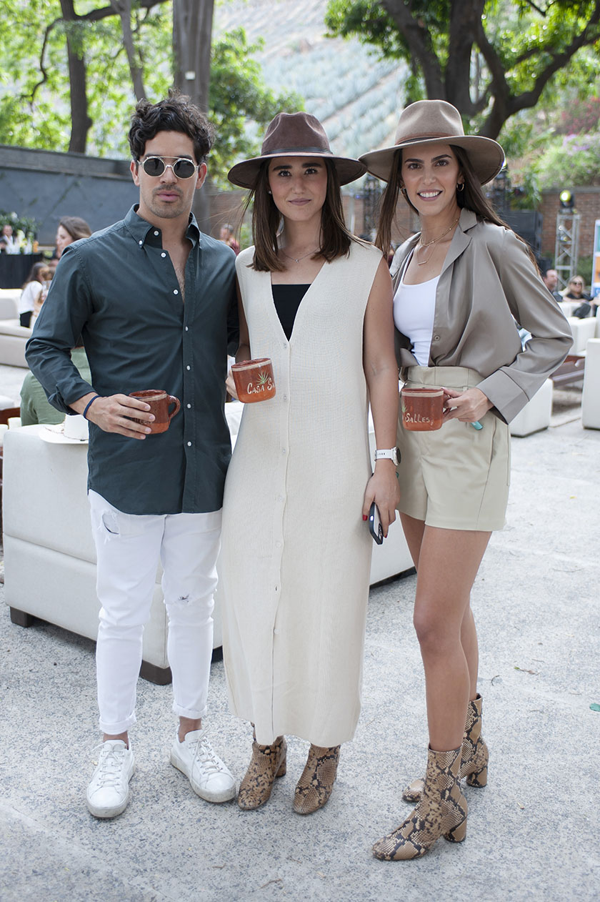 Rodrigo Campillo, Male Hernández y Natalia Castellanos
