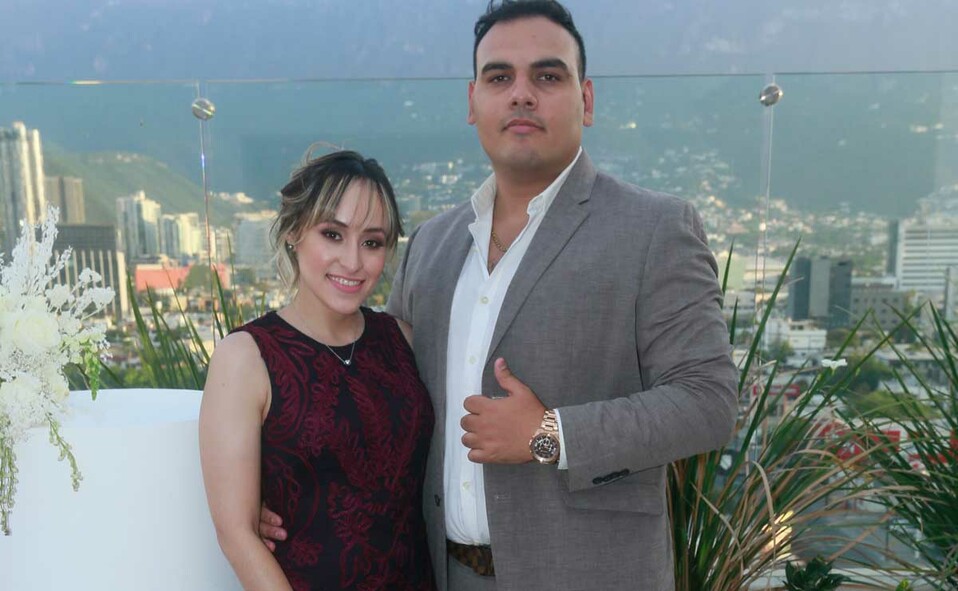 Yocelin de Treviño y Abdiel Treviño / Fotos: Omar Valdez