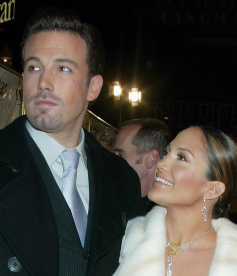 Jennifer Lopez y Ben Affleck se besaron en un gimnasio de Miami