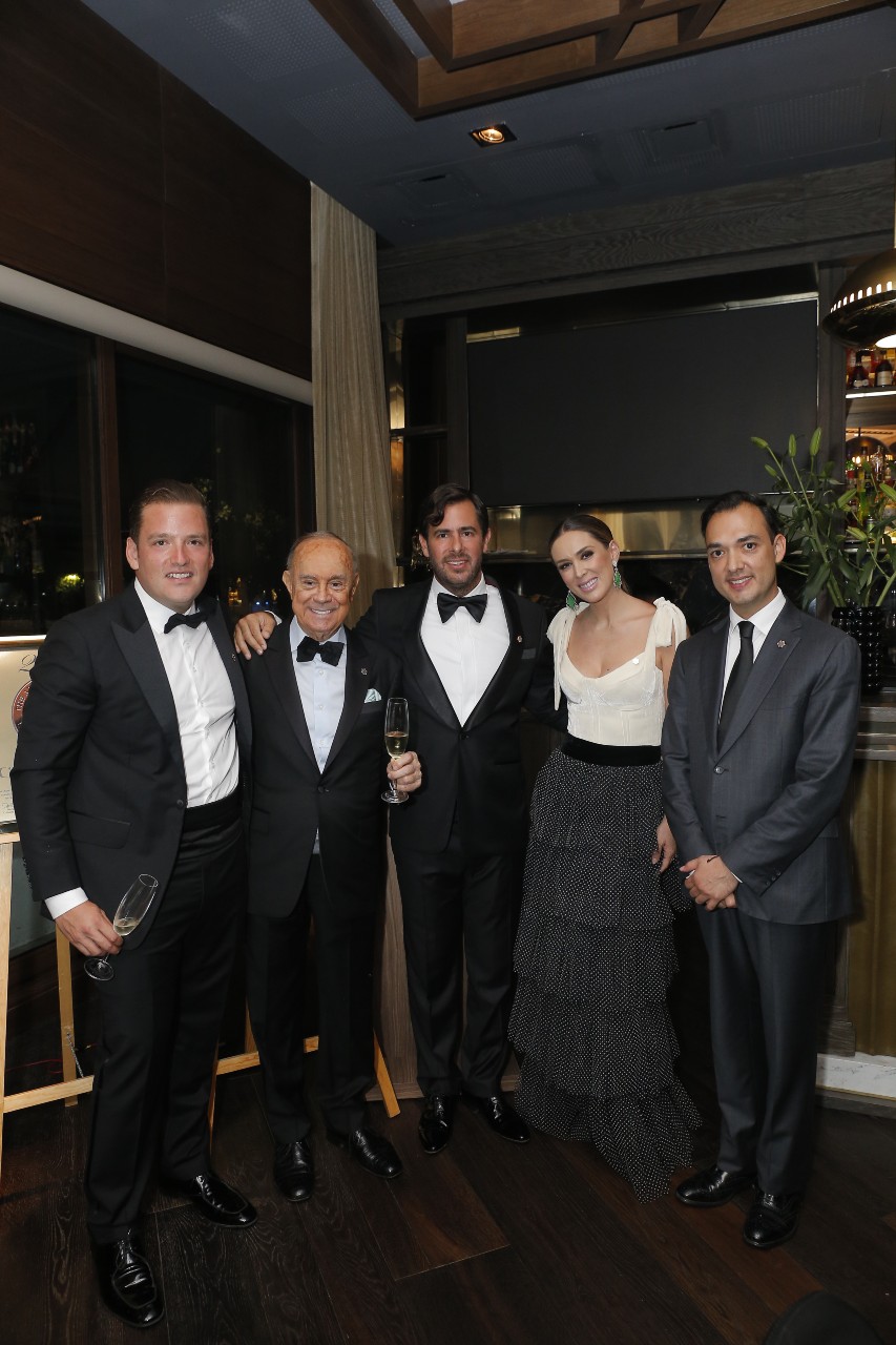 Alberto Martínez, Joseph Cinque, Victor Setien, Jacqueline Bracamontes y Francisco Lozano. FOTO: DANIEL SALDÍVAR