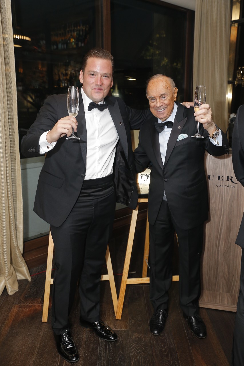 Alberto Martínez y Joseph Cinque. FOTO: DANIEL SALDÍVAR