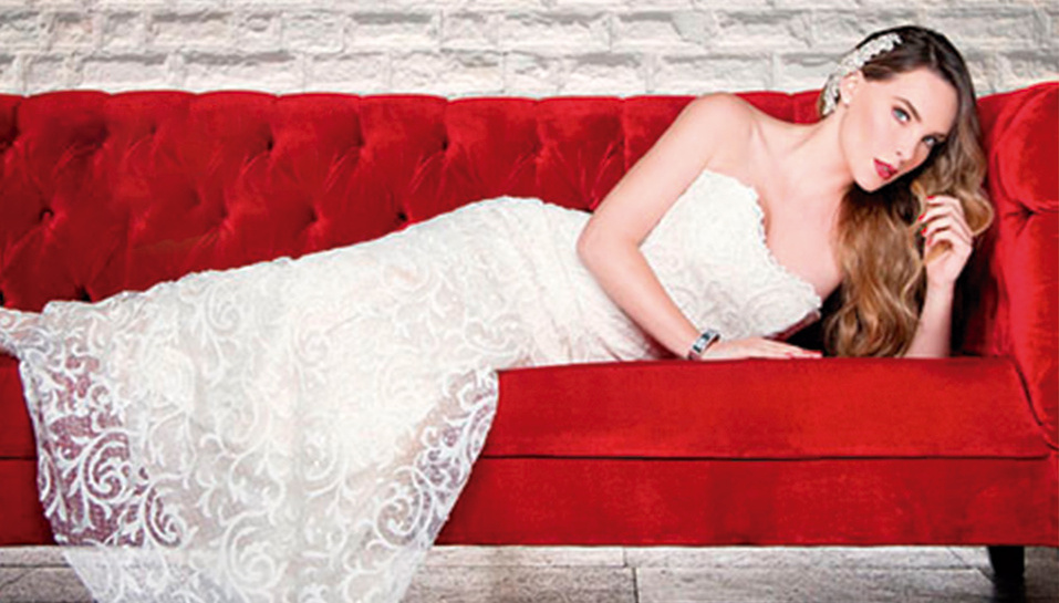 Belinda y su vestido de novia con el que podría casarse en París