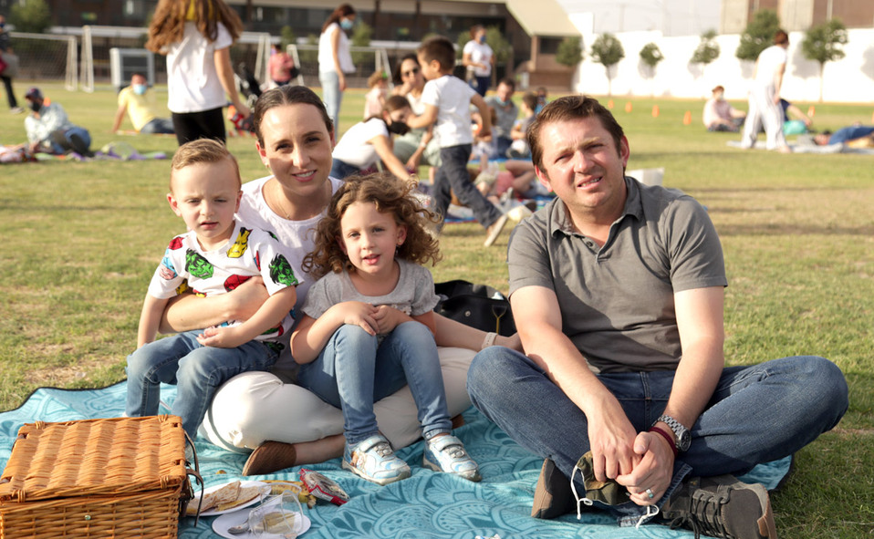 Esteban, Nerea, Rodrigo y Valeria