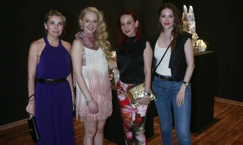Roberta Barrera de Selem, Nancy Guzmán, Mónica García de Moyeda y Gaby Espinosa de Kuri / Foto: Omar Valdez