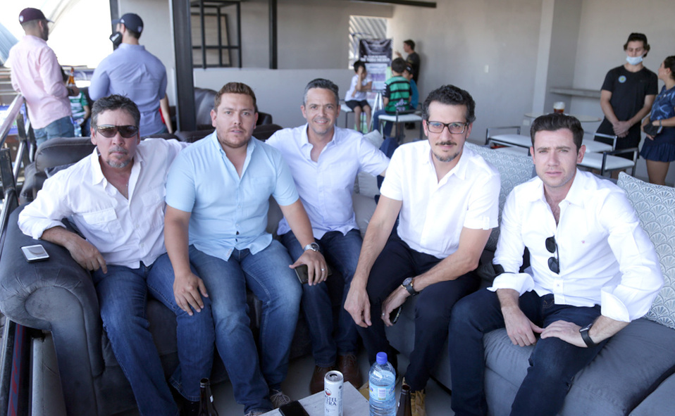 Fernando, Luis, Manolo, Toño y Rodrigo