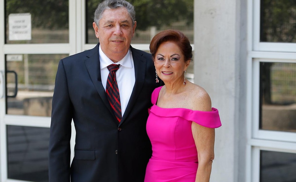 Gustavo González Parás y Ana Laura Gamboa de González / Fotos: Daniel Saldívar