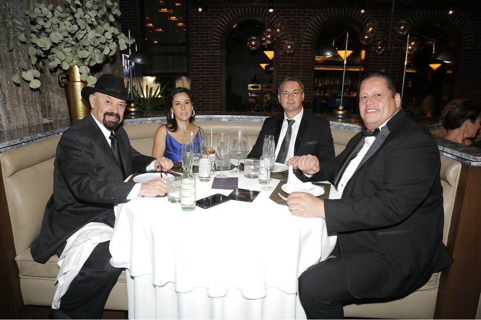 Jorge Moeller, Ada Salazar, Miguel Cantú y Alfonso Lira. FOTO: DANIEL SALDÍVAR
