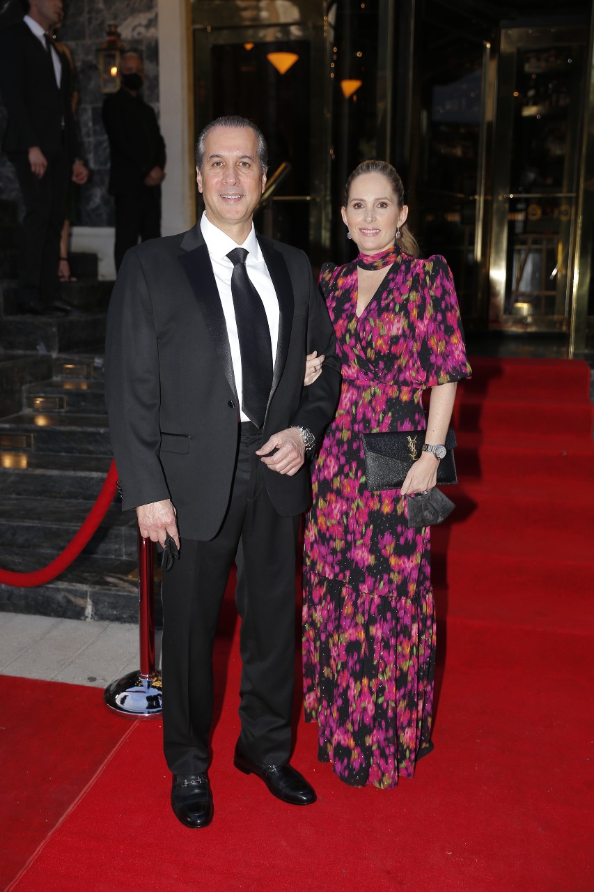 Jorge Safi y Martha de Safi. FOTO: DANIEL SALDÍVAR