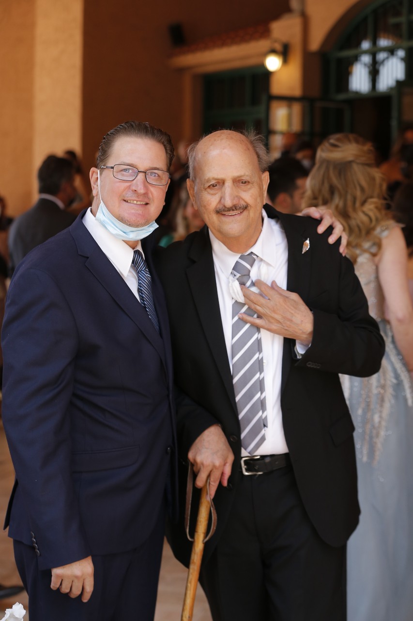 Jorge Sagaón y Carlos Sagaón. FOTO: DANIEL SALDÍVAR