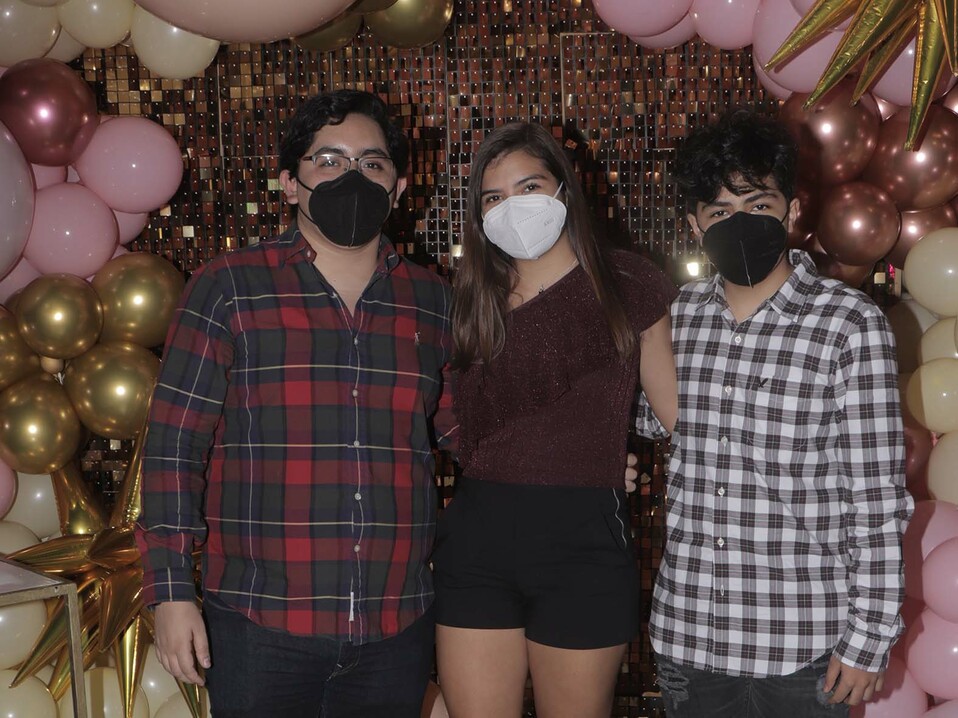 Luis Vega, Lili Álvarez y José Luis Álvarez / Fotos: Dennis Hernández