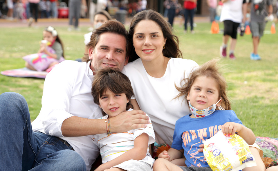 Luiser, Ana, Luiser y Patricia