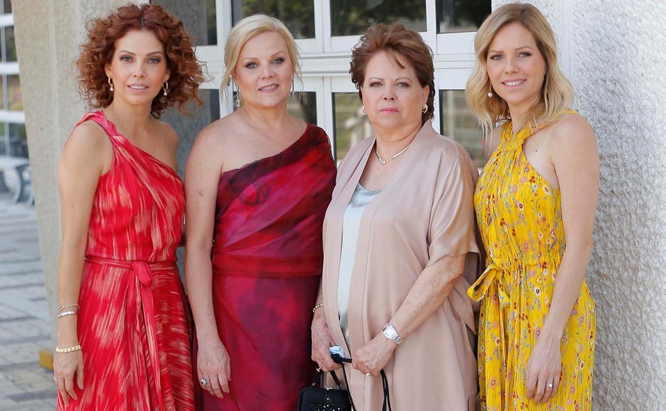 Maru de los Santos, Cristina de los Santos, Cristina de los Santos y Alejandra de los Santos / Fotos: Daniel Saldívar