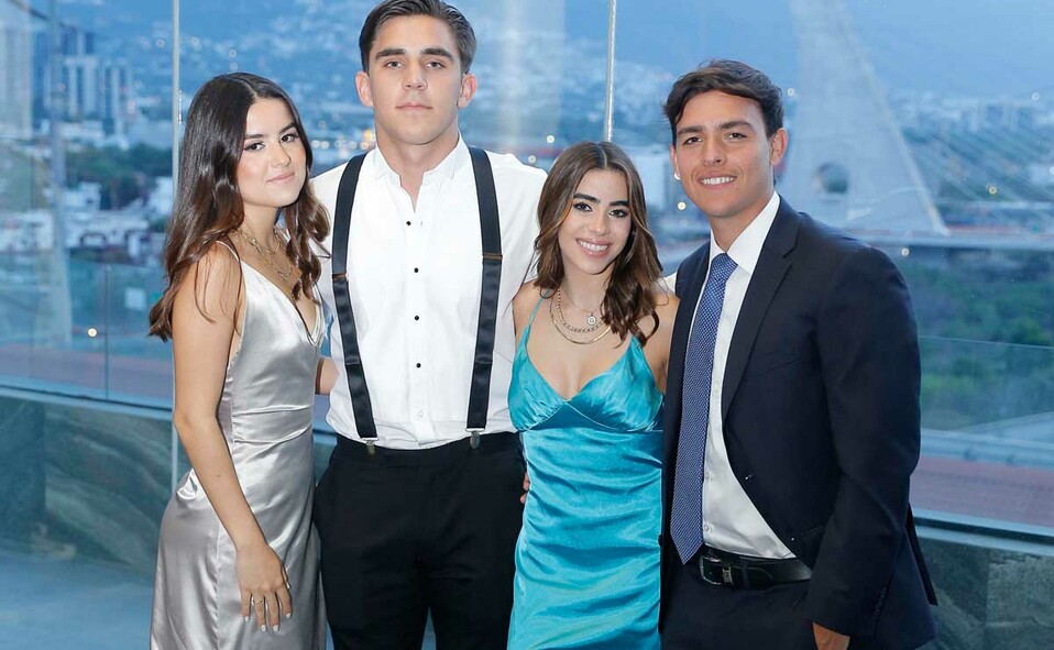 Melissa Noyola, Marcelo Peña, Gloria González y Nacho Rodarte / Fotos: Daniel Saldívar