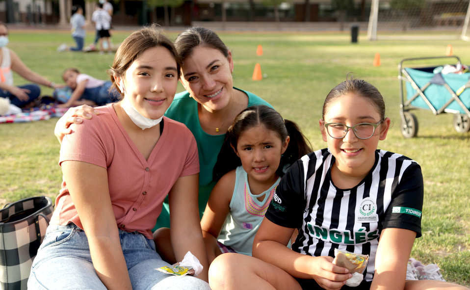 Regina, Erika, Alejandra y Valeria