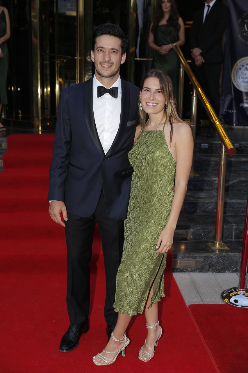 Sergio Miramontes y Paola Torres. FOTO: DANIEL SALDÍVAR