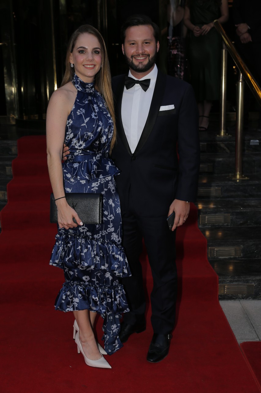Valeria Garza de Roel y Adrián Roel. FOTO: DANIEL SALDÍVAR
