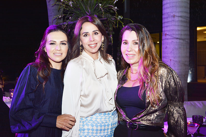 Susana Islas, Jessica López y Fernanda González