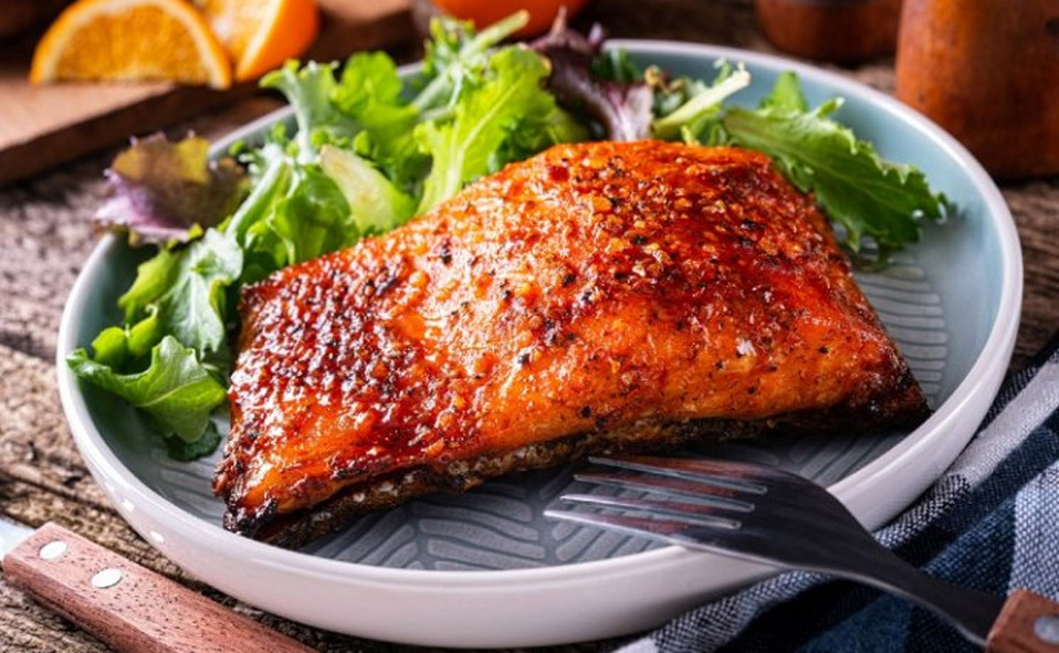 Salmón al pibil