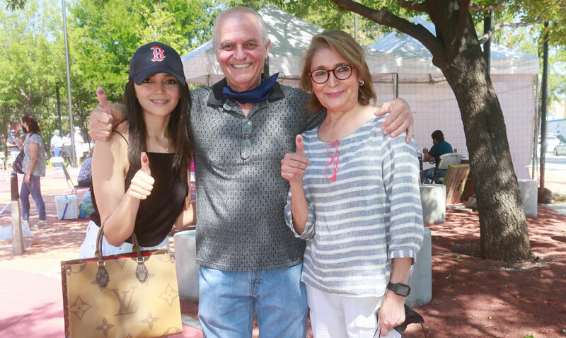 Ana Sofía Faraón, Gerardo Faraón y Alma de Faraón / Foto: Staff Chic