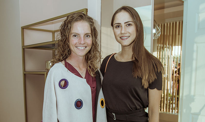 Andrea Vanzzini y Maite Martínez