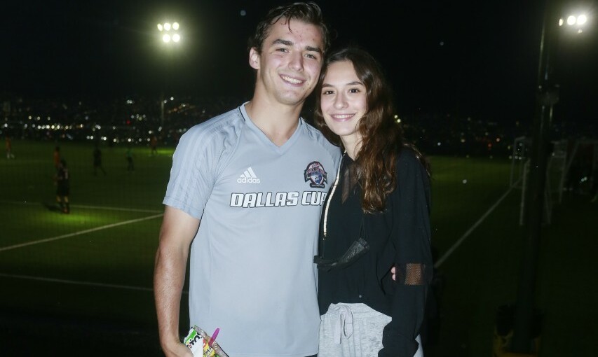 Marco Ferrara y Valeria Guerra / Foto: Omar Valdez