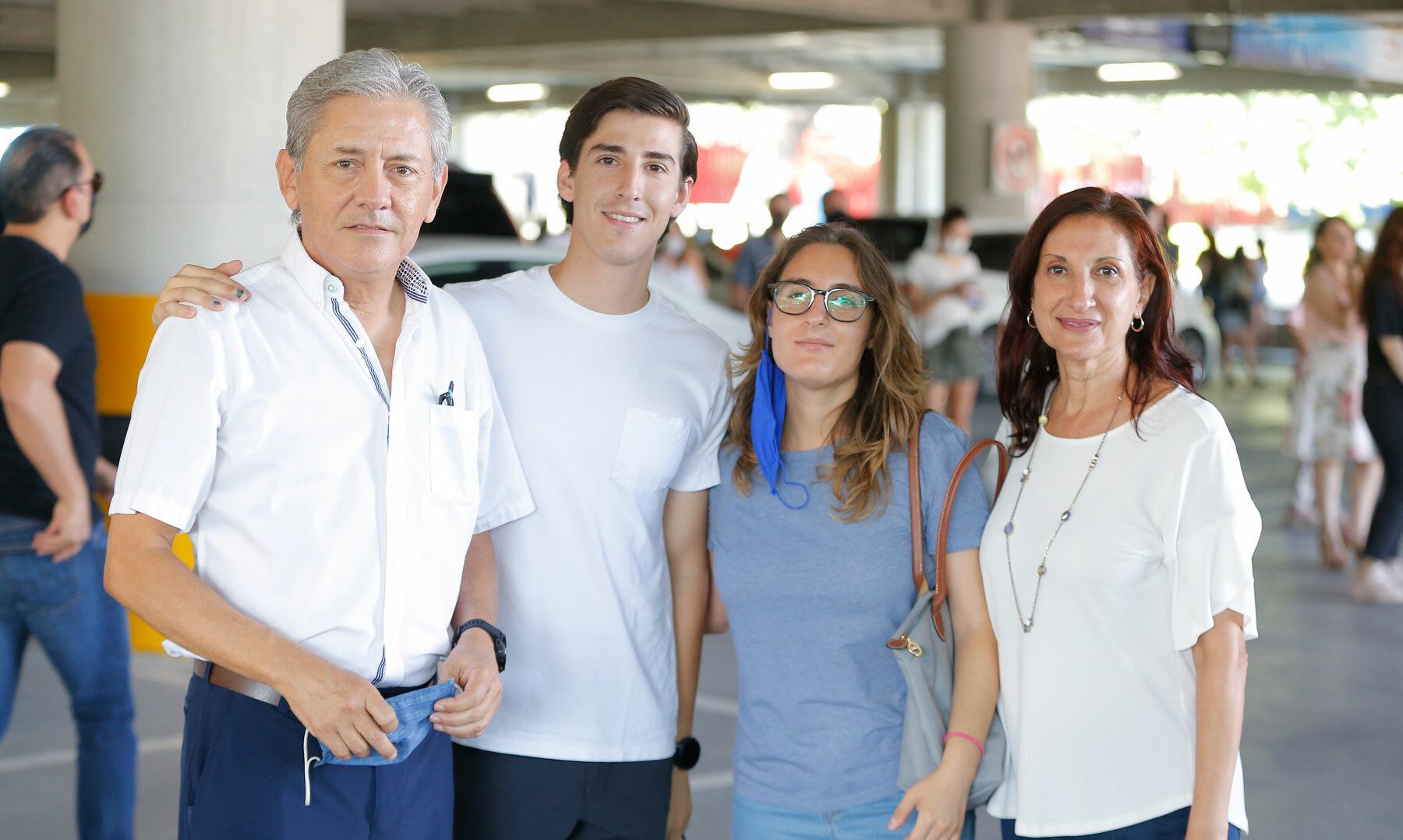 Adán Elizondo, Pablo Elizondo, Bárbara Elizondo y Liliana Marcos de Elizondo / Foto: Staff Chic