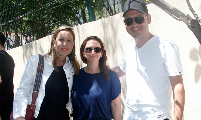 Claudia Margáin de Berchelmann, María Rivero y Eduardo Berchelmann / Foto: Staff Chic