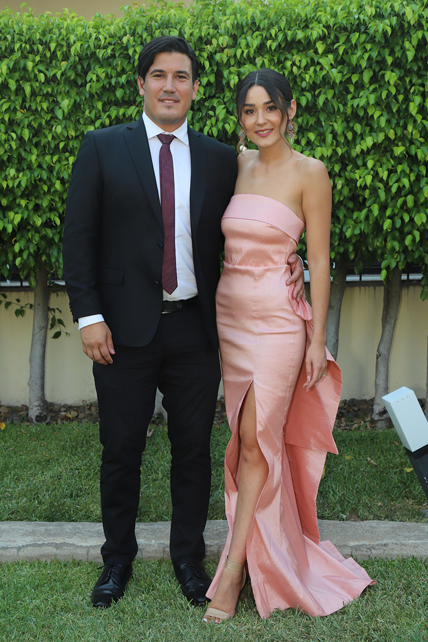 Aldo Lupercio y Majo Méndez