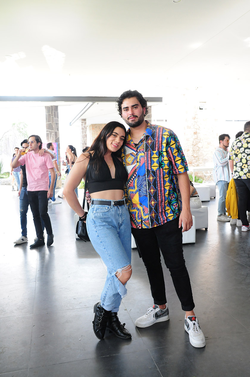 Angélica Jiménez y Sebastián Voss